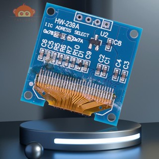 โมดูลหน้าจอ LCD OLED 0.96 นิ้ว 128*64 พิกเซล OLED LCD IIC SSD1306 สําหรับ Arduino [Taylor.th]