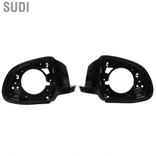 Sudi Door Mirror Covers Caps Dry Glossy Black Exterior Side Rear View Wing Replacement Cap for BMW X3 F25 X5 F15 X4 X6 F26 F16