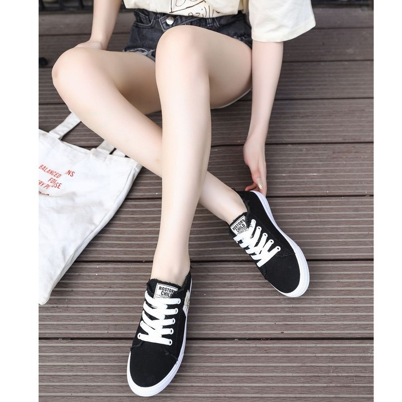 ( HS-22 ) โค้ด HISA549  โค้ดเพิ่ม 15%  สูงสุด 30.- Hiso รองเท้าผ้าใบหลากสีใส่เล่นหรือใส่ไปเที่ยวได้หมดทุกส