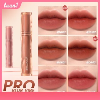 Waterproof Nude Lip Gloss Lasting Lipstick Moisturizing Non-stick Cup Lip Glaze Lip Makeup เครื่องสำอาง COD