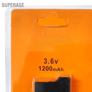 Superage สำหรับ PSP แบตเตอรี่ Universal เปลี่ยน 1200mAh แบตเตอรี่ลิเธียมไอออนอุปกรณ์เสริมสำหรับคอนโซลเกม 3.6V