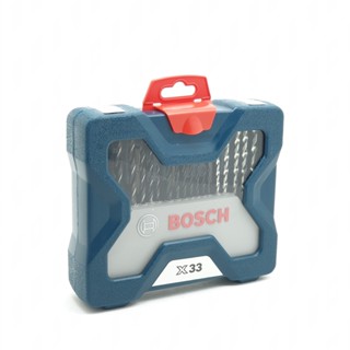 Shopping Idea-BOSCH ชุดดอกไขควงและดอกเจาะ  X-Line 33 ชิ้น สีน้ำเงิน ฮิตติดเทรน