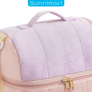 [Sunnimix1] กระเป๋าถือ มีฉนวนกันความร้อน กันน้ํา สําหรับใส่เครื่องใช้บนโต๊ะอาหาร เดินทาง สํานักงาน ปิกนิก