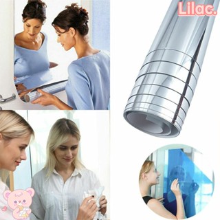 Lilac สติกเกอร์กระจกติดผนัง กระเบื้อง บางพิเศษ DIY สําหรับตกแต่งผนังห้องน้ํา