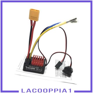 [Lacooppia1] มอเตอร์แปรงถ่าน 60A ESC 6V 2A Bec ทนทาน รองรับมอเตอร์แปรง 540 550 750 ตัวควบคุมความเร็ว สําหรับรถบังคับ TT02 1/10 DIY