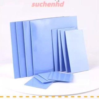 Suchenhd แผ่นซิลิโคนระบายความร้อน 4 แบบ สีขาว คุณภาพสูง 1/5 ชิ้น