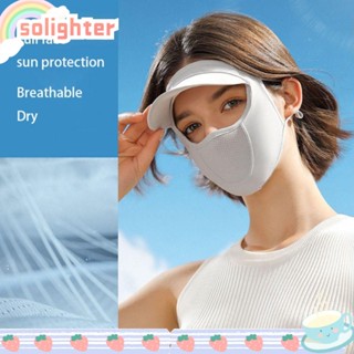 SOLIGHTER หน้ากากปิดใบหน้า ป้องกันรังสียูวี พลังงานแสงอาทิตย์ 2023