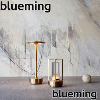 Blueming2 โคมไฟตั้งโต๊ะ LED ไร้สาย ชาร์จ USB สําหรับตกแต่งโรงแรม