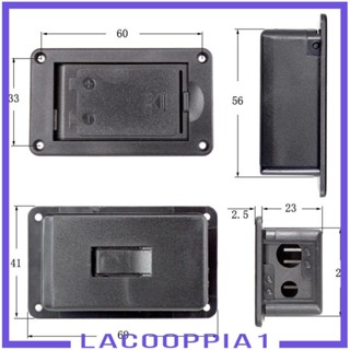 [Lacooppia1] Eq กล่องแบตเตอรี่ 2 ซ็อกเก็ต สําหรับเบสไฟฟ้า