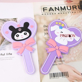 Preston กระจกแต่งหน้า แบบมือถือ ลาย Kulomi Kawaii สําหรับนักเรียน