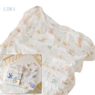 Lidu1 ผ้าห่ม ผ้าขนหนูนุ่ม อเนกประสงค์ สําหรับเด็กทารกแรกเกิด