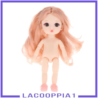 [Lacooppia1] ตุ๊กตา BJD ข้อต่อขยับได้ 13 ข้อต่อ 16 ซม. 1/12 ขนาดเล็ก ของเล่นแฟชั่น