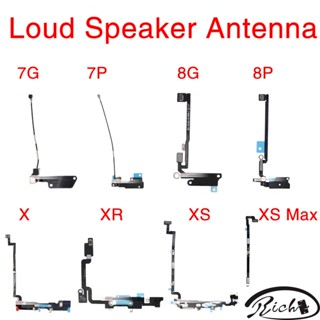 อะไหล่สายแพเสาอากาศลําโพง สําหรับ iPhone 7 8 Plus X XR XS Max 1 ชิ้น
