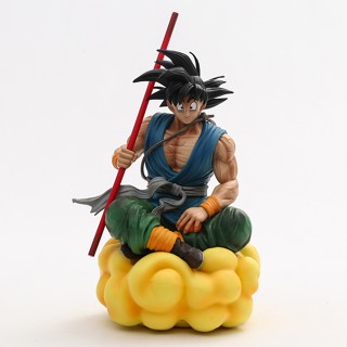 โมเดลฟิกเกอร์ PVC อนิเมะ Dragon Ball Son Goku Cloud Somersault Limite ขนาด 21 ซม. ของเล่นสําหรับเด็ก