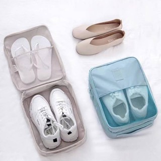 Shoes Buggy Bag Waterproof Shoes Bag for Business Trip Shoe Box Dustproof Multi-Pair Luggage Portable Shoe Bag S82S