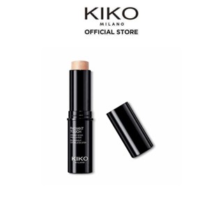 KIKO MILANO Radiant Touch Creamy Stick Highlighter เรเดียนท์ ทัช ครีมมี่ สติ๊ก ไฮไลท์เตอร์ (ไฮไลท์, หน้าฉ่ำวาว, หน้าเงา)