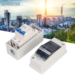 Gemini308 DC Disconnect Switch IP65 กล่องกันน้ำฝาครอบโปร่งใส Circuit Breaker 16A 1000V