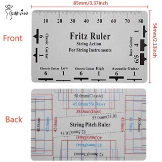 [lzdjhyke3] ไม้บรรทัดวัดเฟรตกีตาร์ แบบตรง สําหรับกีตาร์