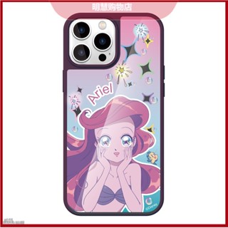 Disney เคสโทรศัพท์มือถือกระจก ขอบนิ่ม กันกระแทก ลายการ์ตูนดิสนีย์ สําหรับ iphone 15 14 13 12 11 Pro max I14 I13