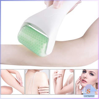 ลูกกลิ้งน้ําแข็ง นวดหน้า ระบายความร้อน ต่อต้านริ้วรอย นวดความงาม Massage roller