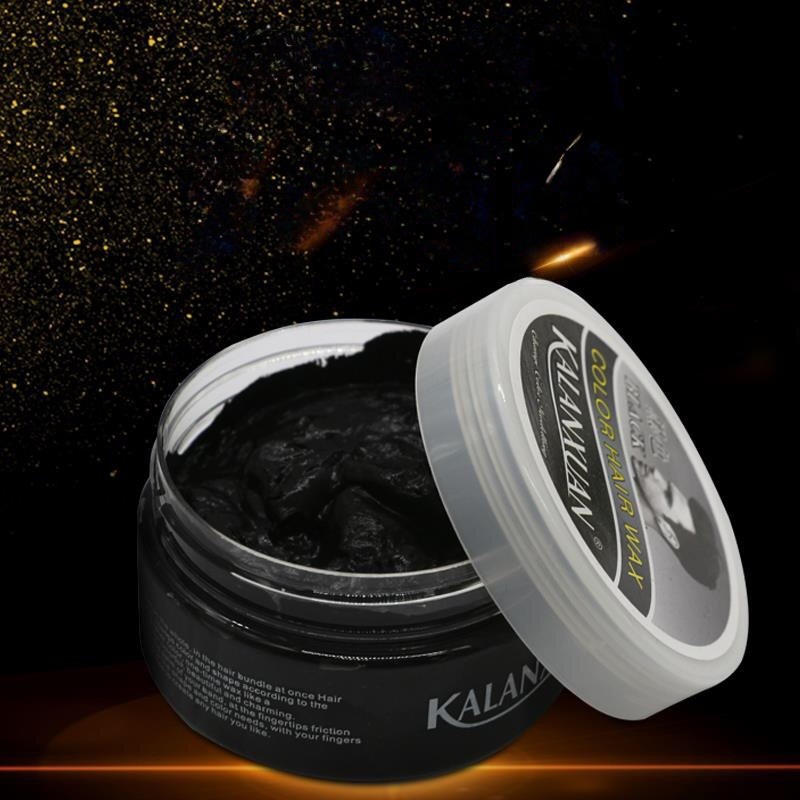 ♕ KALANXUAN แว็กซ์จัดแต่งทรงผม ไม่ทำลายสีผม ความงามและสุขภาพ แว็กซ์แต่งผม 9 สี ผลิตภัณฑ์ทำสีผม แว็กซ์แต่งผม แว็กซ์เปลี่ยนสีผมชั่วคราว การดูแล/จัดแต่งทรงผม ผมขาว เฟอร์นิเจอร์