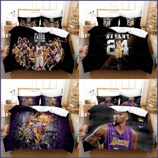 Sy2 Kobe Bryant ชุดเครื่องนอน ผ้าปูที่นอน ปลอกหมอน ผ้าห่ม ซักทําความสะอาดได้ สําหรับบ้าน ห้องนอน หอพัก YS2