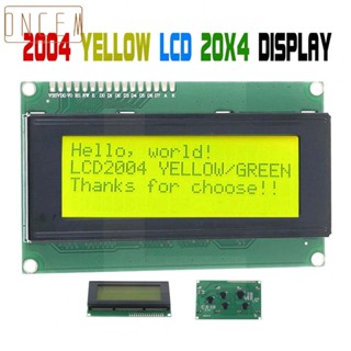 【ONCEMOREAGAIN】LCD Display 2004 Interface 20X4 Character LCD Module Blue &amp; Green Keyboard