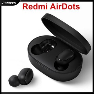 Jl- Redmi Airdots หูฟังสเตอริโอไร้สายบลูทูธ 5.0 TWS พร้อมไมโครโฟน ควบคุม AI แฮนด์ฟรี