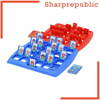[Sharprepublic] เกมกระดานปริศนา 2 ผู้เล่น การ์ดตัวละคร สําหรับครอบครัว