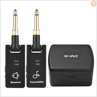 M-VAVE WP-8 Wireless Transmission System - Electric Guitar Receiver &amp; Transmitter with Charging Box - Hassle-free Setup and Performance