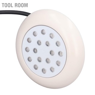 Tool Room 10W 12V 18LED ไฟสระว่ายน้ำ IP68 กันน้ำ RGB ไฟใต้น้ำ 1000LM โคมไฟบ่อ