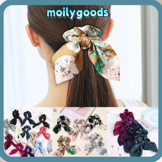 Moilyhd โบ ผู้หญิง ชีฟอง ยืดหยุ่น ที่คาดผม อุปกรณ์เสริมผม Scrunchies