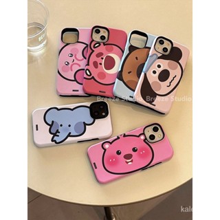 เคสโทรศัพท์มือถือ ลายการ์ตูนอนิเมะ Two-in-One น่ารัก สําหรับ iPhone 14 13promax 12 11