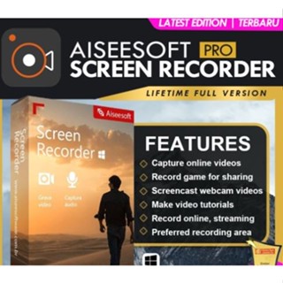 Aiseesoft screen recorder for Windows PC 🔥 Latest Updated 🔥 Full Version 🔥 Lifetime Warranty