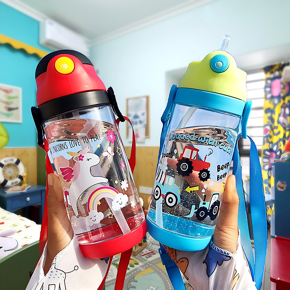 กระบอก น้ำขวดน้ำ กระบอกน้ำดื่ม ขวดน้ำขนาดใหญ่ แก้วน้ำน่ารัก 550ml ขนาดใหญ่ มีหลอด มี 3 สีให้เลือก ถือได้ พร้อมส่งไทย！！！ – โปรปัง