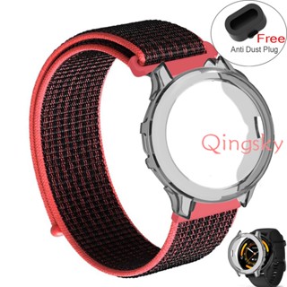 สําหรับ Garmin Venu 3 Smart Watch เคสสาย Tpu เคสสายไนล่อน สําหรับ Garmin Venu3 สายนาฬิกาไนลอน เคสนาฬิกา ฟรีฝาครอบกันฝุ่น