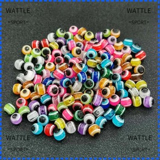 Wattle ลูกปัดตาปลา คุณภาพสูง สําหรับตกปลา 100 ชิ้น 60 ชิ้น 50 ชิ้น