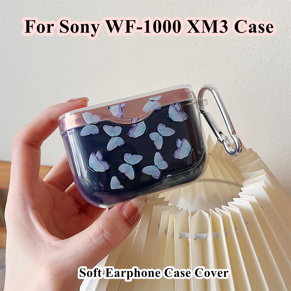 【Trend Front】เคสหูฟัง แบบนิ่ม ลายการ์ตูนน่ารัก สําหรับ Sony WF-1000 XM3 WF-1000 XM3