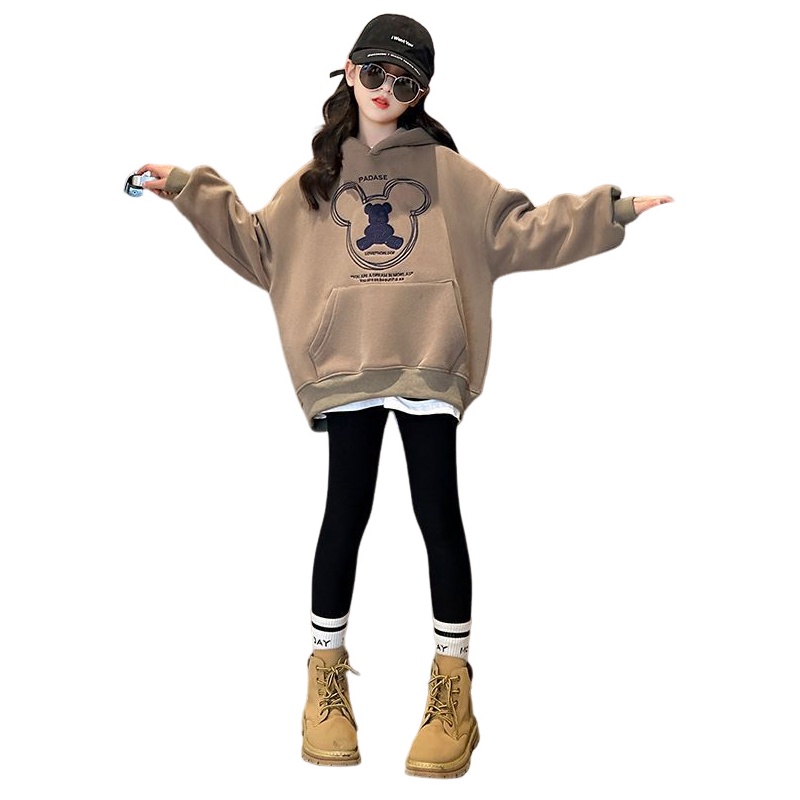 COCO ชุดเซ็ต 2 ชิ้น เสื้อคลุมแขนยาว +กางเกงผ้ายืดเล็กกิ่ง รุ่น A1144