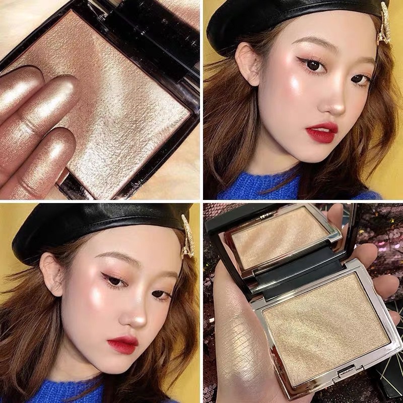 S-03✨Hojo Highlight ไฮไลท์หน้าเงา ฉ่ำวาว เม็ดสีชัด เม็ดสีแน่น ติดทนยาวนาน พาเลทอายเเชโดว์ Hojo Brill
