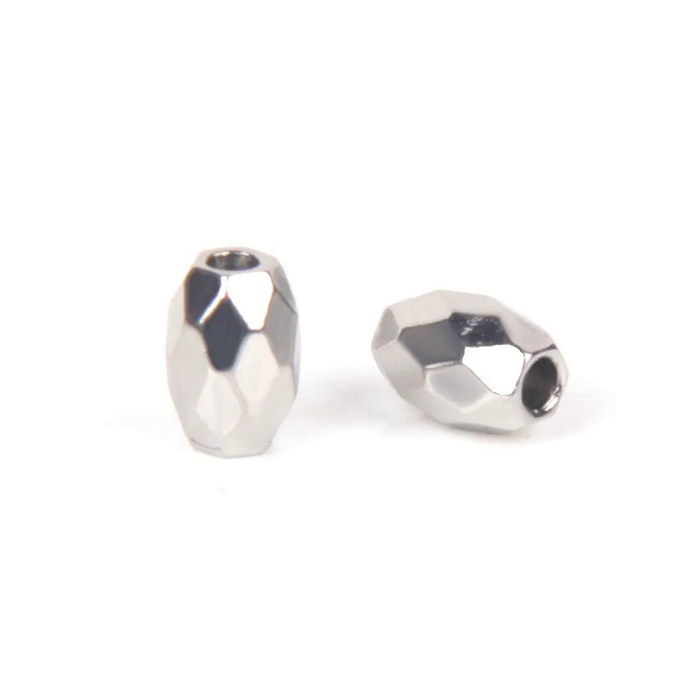 XHN วงรีสแตนเลส ลูกบอลรูปร่างเหมือนเพชร และพลอยหลากทรง สำหรับทำเครื่องประดับ DIY