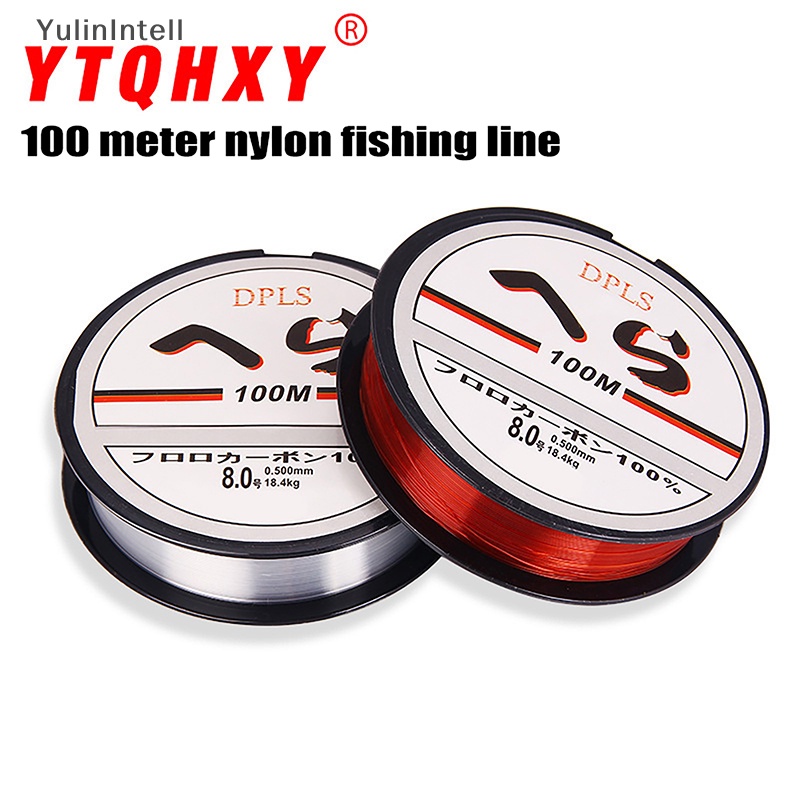 Ylth Lua สายเบ็ดตกปลา ไนล่อน 100 เมตร อุปกรณ์เสริม สําหรับตกปลากลางแจ้ง QDD