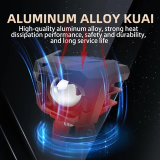 Motowolf ไฟสปอตไลท์ LED พรีเมี่ยม สําหรับติดด้านหน้ารถมอเตอร์ไซค์ MDL5004
