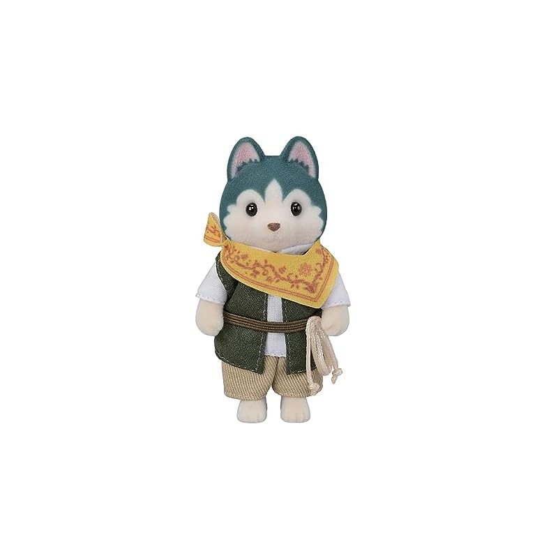 [ส่งตรงจากญี่ปุ่น Sylvanian Families Dolls [Husky Brother (Bruce)] C-72 St Mark ได้รับการรับรอง 3 ปี
