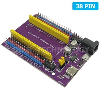 (1ชิ้น) NA710 ฐานรองบอร์ด ESP-32 38ขา ESP-32S Base 38Pin บอร์ดเสริม บอร์ดขยายขา ฐานรอง ESP32 ESP32S Baseboard