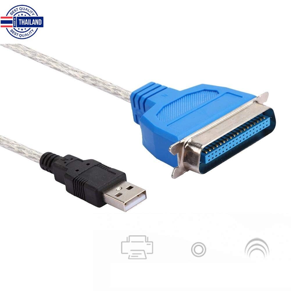 สาย USB to Parallel Port USB to IEEE1284 CN36 Printer Cable Adapter Connect your old parallel printer to a USB port