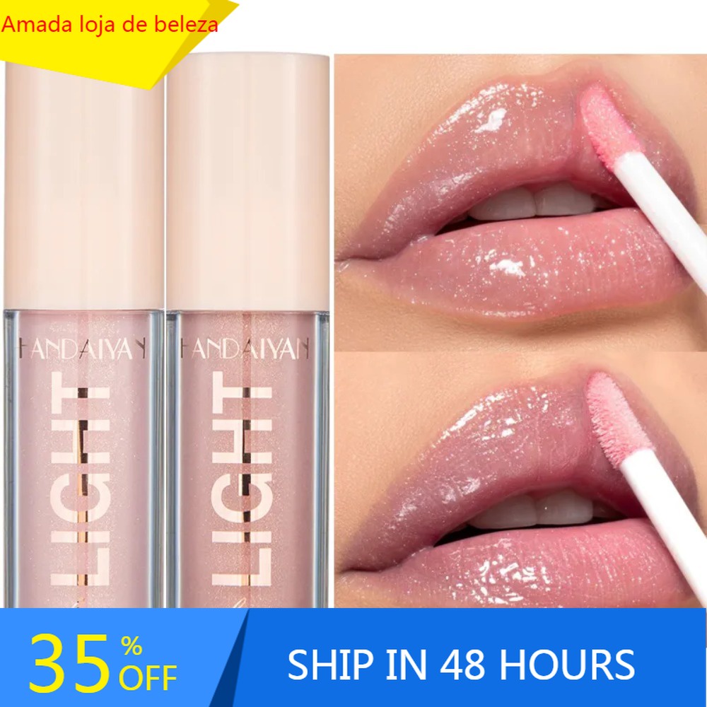 ลิปกลอส ประกายมุก กันน้ํา ให้ความชุ่มชื้น ติดทนนาน 12 สี สําหรับผู้หญิง