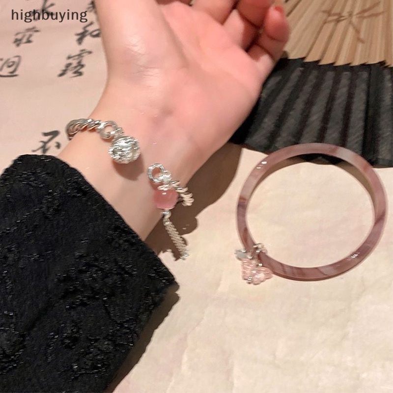 [highbuying] สร้างสรรค์ สไตล์จีน ย้อนยุค เซลเบลล์ กําไลข้อมือ สําหรับผู้หญิง เด็กผู้หญิง แฟชั่น หวาน น่ารัก สร้อยข้อมือ คาวาอี้ ความงาม สร้อยข้อมือ ใหม่ พร้อมส่ง
