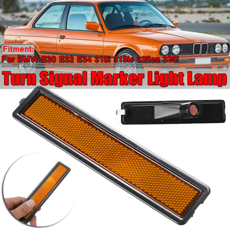 {Sunnylife } สําหรับ BMW E30 E32 E34 3 Series L หรือ R เปลี ่ ยนกันชนด ้ านหลังด ้ านข ้ าง Marker L