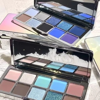 Shedella Eyeshadow Palette พาเลทอายแชโดว์สีอายแชโดว์สิบสีแต่งหน้า Contouring Palette Smoky Eye Trend